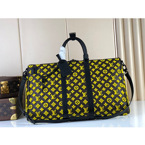 【ルイヴィトン LOUIS VUITTON】M45046 Keepall Triangle BANDOULIERE 50  旅行バック　2WAYバック レディース メンズ